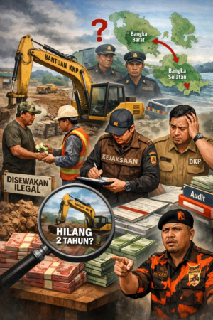Excavator Bantuan KKP Diduga Disalahgunakan, Keberadaan Sempat Tak Terlacak Dua Tahun