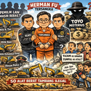 Nama-nama Pemilik Ekskavator Bermunculan, Mengapa Baru Herman Fu Cs Jadi Tersangka?
