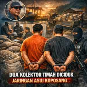Dua Kolektor Timah Diciduk di Belitung, Diduga Bagian dari Jaringan Asui Koposang
