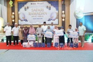 Tebar Kepedulian di Bulan Ramadan, PT TIMAH Santuni 150 Anak Yatim Piatu di Bangka Barat
