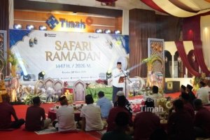 Ramadan Penuh Berkah, PT TIMAH Salurkan Bantuan untuk Marbot Masjid di Kundur
