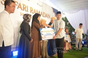 PT TIMAH Tebar 4.500 Paket Sembako, Komitmen Dukung Ketahanan Pangan Nasional