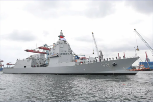 Dari Italia ke Indonesia, Kapal Perang KRI Prabu Siliwangi-321 Tiba di Jakarta