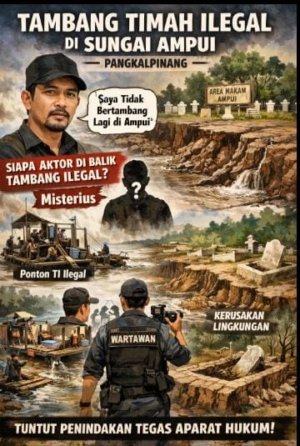 Zikri Bantah Terlibat Tambang Ilegal Sungai Ampui, Tantang Cek Lapangan