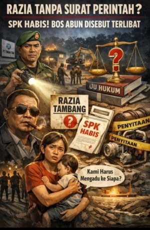 Nama Sersan Wahyudi dan Bos Abun Mencuat, Konflik Tambang Tempilang Picu Krisis Kepercayaan