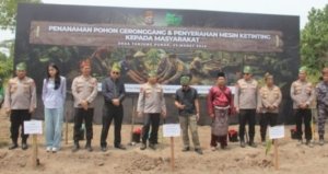 Kapolda Riau Inisiasi Penanaman Geronggang, Dukung Lingkungan dan Ekonomi Warga