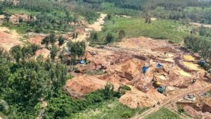 14 Tersangka Tambang Emas Ilegal Way Kanan Diamankan, Negara Rugi Rp1,3 Triliun