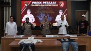 Tim Buser Naga Tangkap Dua Pelaku Jambret yang Resahkan Warga Pangkalpinang