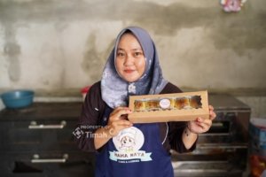 Berawal dari Rumahan, Usaha Mama Naya Bolen Milik Serli Kian Berkembang Bersama PT TIMAH