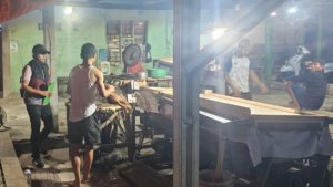 Polisi Gerebek Lokasi Meja Goyang di Gantung, Anak Buah Kolektor Timah Dibawa ke Polres