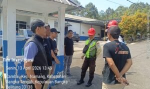 KBOBABEL.COM (PANGKALPINANG) – Pernyataan Kapolresta Pangkalpinang, Kombes Pol Max Mariners, terkait keberadaan 13 ton barang bukti balok timah yang disebut telah dititipkan di Gudang Biji Timah (GBT) Cambai milik PT Timah Tbk, justru memantik polemik baru yang kian tajam. Senin (13/4/2026).