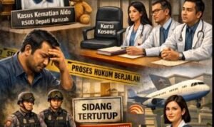 KBOBABEL.COM (PANGKALPINANG) — Sorotan publik kembali menguat terhadap penanganan kasus kematian Aldo (10), pasien RSUD Depati Hamzah Pangkalpinang, menyusul rencana digelarnya sidang disiplin profesi oleh Majelis Disiplin Profesi (MDP) Kementerian Kesehatan terhadap lima dokter teradu, Senin (20/4/2026), di Dinas Kesehatan Provinsi Kepulauan Bangka Belitung. Minggu (19/4/2026)
