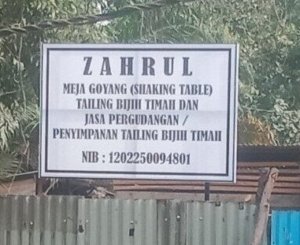 Izin Usaha Dipertanyakan, Aktivitas Meja Goyang di Mentok Diduga Masuk Kawasan Hutan Lindung