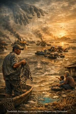Tembelok- Keranggan: Laut Yang Dikeruk, Jeritan Bumi Tak Didengar dan Negara Datang Terlambat