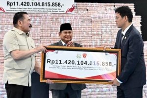 Wow! Uang Rp11,4 T Masuk Kas Negara, Hasil Sitaan Korupsi dan Denda Lingkungan