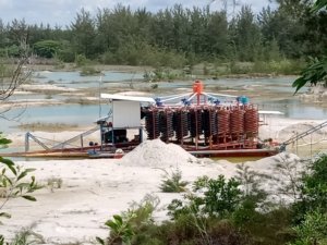 PT DPB Diduga Kelola Tailing di Kawasan IUP PT Timah Jelitik, Aktivitas Angkut Mineral Jadi Sorotan
