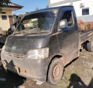 Aksi Pencurian Sawit di Bangka Tengah Digagalkan, Pick-up Berisi TBS Ditinggalkan Pelaku