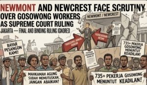 Newmont and Newcrest Face Scrutiny Over Gosowong Workers as Supreme Court Ruling Goes Unenforced