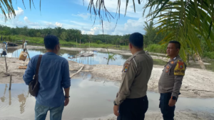 Tambang User di Sungai Desa Berang Dibubarkan, Polisi Kedepankan Pendekatan Humanis