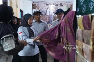 PT TIMAH Bina UMKM Batik Khas Kundur, Dorong Ekonomi Kreatif Berbasis Kearifan Lokal