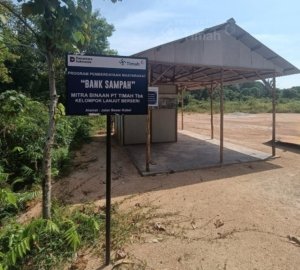 PT TIMAH Perkuat Edukasi Pengelolaan Sampah Lewat Pembinaan Bank Sampah di Desa Sawang Laut