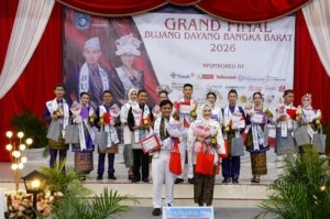 PT Timah Fasilitasi Grand Final Bujang Dayang 2026, Dukung Lahirnya Duta Wisata Muda Bangka Barat