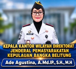 Ade Agustina Kakanwil DitjenPas Provinsi Babel: Besi yang Diangkut dari Lapas Pangkalpinang Merupakan Bongkaran Tower Air Rusak