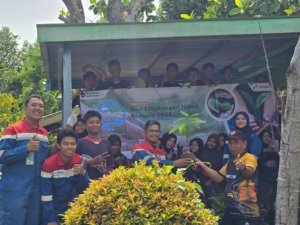 Peringati Hari Lingkungan Hidup 2026, Pertamina EP Bunyu Field Edukasi Prinsip 3R dan Tanam Pohon di SMPN 2