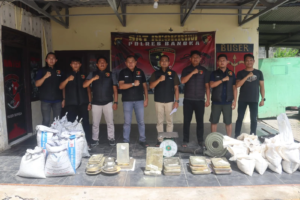 Satreskrim Polres Bangka Gerebek Lokasi Peleburan Ilegal, Dua Orang Diperiksa Polisi