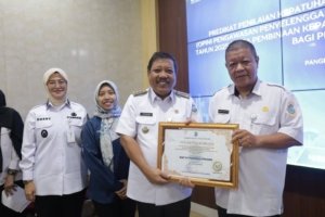 Raih Penghargaan Ombudsman, Wali Kota Pangkalpinang Minta OPD Terus Tingkatkan Pelayanan Publik