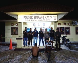 Residivis Curanmor Dibekuk Polsek Simpang Katis, Motor Curian Dijual Untuk Beli Narkoba