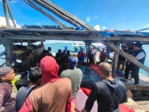 Tak Ada Toleransi! Tim Gabungan Perintahkan 70 Ponton Hengkang dari Teluk Kelabat Dalam