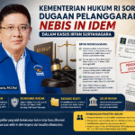 KBOBABEL.COM (JAKARTA) – Kementerian Hukum Republik Indonesia melalui Badan Pembinaan Hukum Nasional (BPHN) memberikan tanggapan resmi atas pengaduan dan permohonan perlindungan hukum yang diajukan Ir. Irfan Suryanagara, M.I.Pol., terkait dugaan kriminalisasi hukum yang menurutnya dialami dalam perkara yang saat ini sedang berproses. Selasa (16/6/2026).
