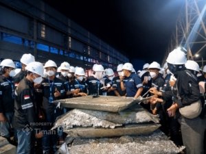 PT TIMAH Fasilitasi Ratusan Mahasiswa Belajar Langsung Proses Pengolahan dan Pemurnian Timah