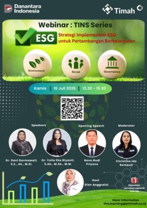 PT TIMAH Tingkatkan Kompetensi Karyawan Lewat Penguatan Budaya ESG untuk Tambang Berkelanjutan