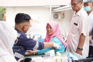 Warga Sungailiat Nikmati Layanan Pengobatan Gratis dalam Bulan Bakti HUT ke-50 PT TIMAH