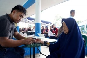 PT TIMAH Hadirkan Layanan Kesehatan Gratis, Warga Belinyu Bisa Berobat Tanpa Biaya