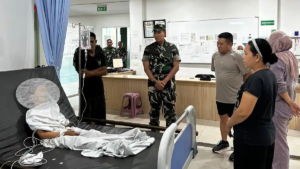 Aksi Kemanusiaan Danrem 045/Gaya, Rayyan Korban Tenggelam di Pintu Air Dapat Pengobatan Gratis