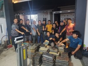 Terungkap! Gudang Timah Ilegal Berkedok Rumah Warga Digerebek TNI, 160 Balok Disita