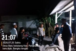 Patroli Malam Diperketat, Polresta Pangkalpinang Bidik Geng Motor, Tawuran dan Knalpot Brong