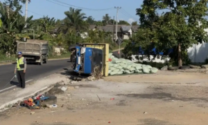 Kecelakaan Maut di Bangka Tengah, Truk Mundur Tak Terkendali Hantam Penjual Jamu hingga Meninggal Dunia