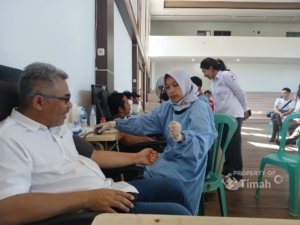 Donor Darah Bulan Bakti HUT ke-50 PT TIMAH Kumpulkan 86 Kantong, Bantu Penuhi Stok PMI Bangka Barat