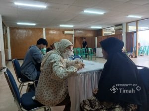 Bulan Bakti HUT ke-50 PT TIMAH Hadir di Mentok, Warga Nikmati Layanan Kesehatan Gratis