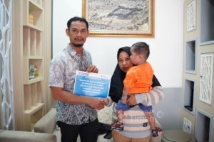 PT TIMAH Bantu Biaya Pengobatan Bayi di Pangkalpinang, Ringankan Beban Keluarga