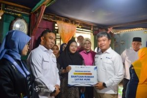 Sinergi PT TIMAH dan BKKBN, Tiga Keluarga Dapat Bantuan Rumah Layak Huni Lewat Program GENTING