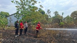 Sigap Tangani Karhutla, Emergency Response Team PT TIMAH 97 Kali Turun ke Lokasi Kebakaran