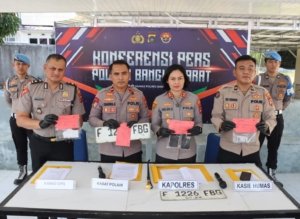Polres Bangka Barat Gagalkan Penyelundupan 265 Kg Pasir Timah ke Palembang, Dua Pelaku Ditangkap