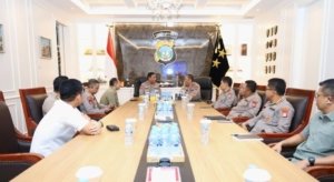 Kapolda Babel Temui Kapolda Kepri, Bahas Strategi Putus Jalur Penyelundupan Pasir Timah Ilegal