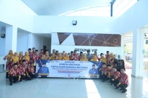 Bawa Nama Babel ke Nasional, Pj Sekda Fery Afriyanto Lepas Kafilah MTQ VIII Korpri ke Makassar