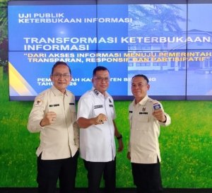 KI Babel Laksanakan Uji Presentasi Badan Publik dan Visitasi Keterbukaan Informasi di Pemerintah Kabupaten Belitung